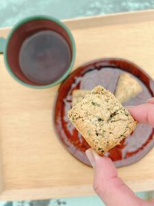 茶殻のスコーン